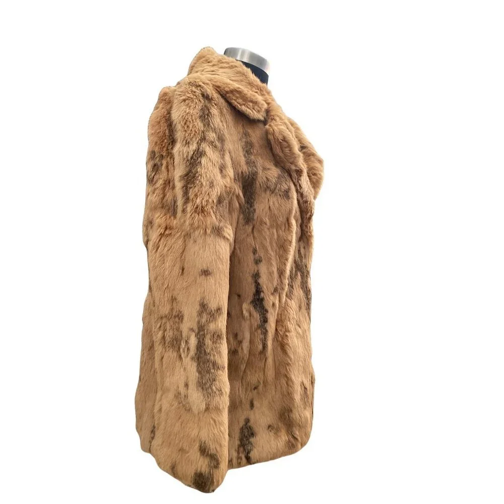 Beautiful authentic fur coat vintage size small warm - Picture 3 of 13